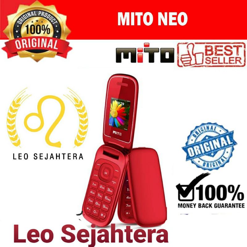 HP lipat murah mito neo 333 dual sim bs radio ad kamera garansi resmi mito