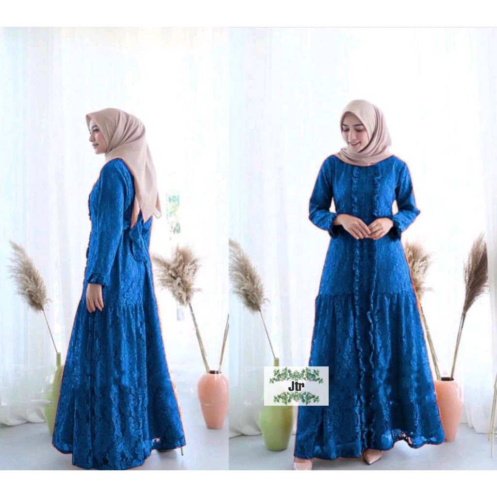 gamis brokat