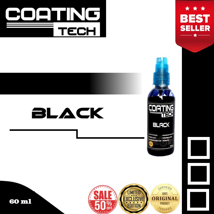 BACK TO BLACK , PIGMENT & TRIM RESORTER COATING TECH, HITAMKAN by Coating Tech