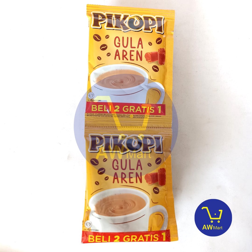 PIKOPI GULA AREN RENCENG 15 SACHET X 22 GRAM