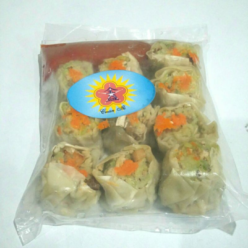 

SIOMAY VEGETARIAN, ISI 10, (FROZEN FOOD), CUAN IK