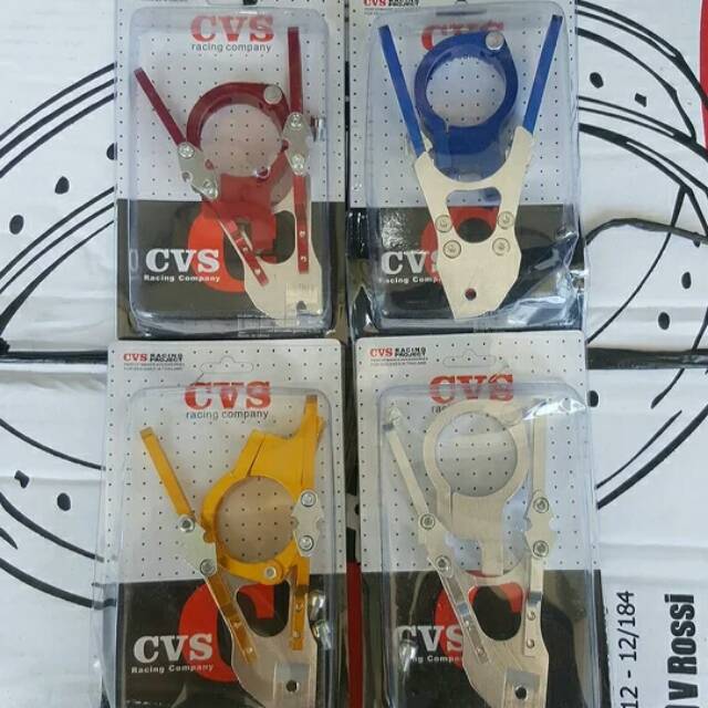 Kleman penjepit selang rem - kleman breket selang rem - klem v cnc