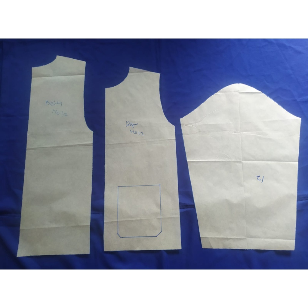 Pola Instan Baju Koko Anak-Anak