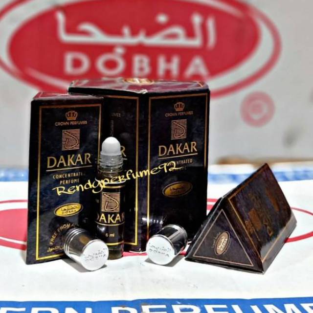 Parfum DOBHA 6ml Non Alkohol Aroma DAKAR