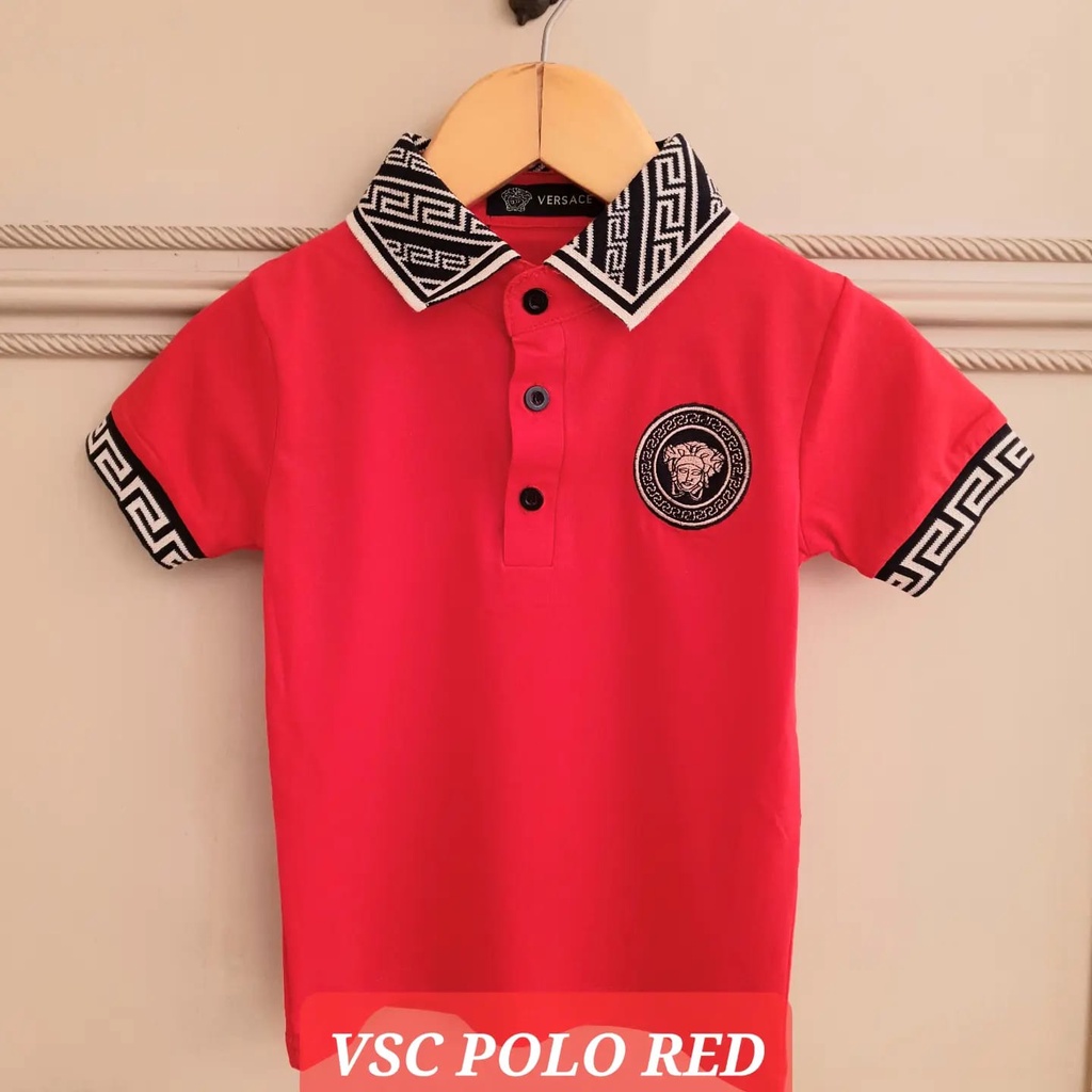 VCS POLO TOP BAJU KAOS KERAH POLO ANAK COWOK IMPORT BRANDED ADEM