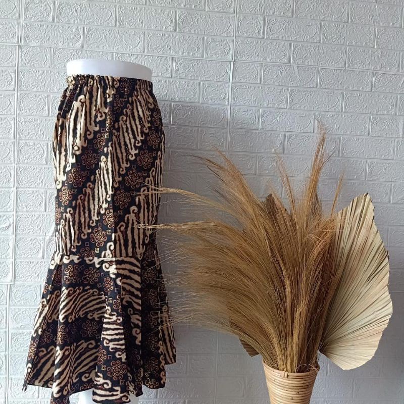 ROK DUYUNG KARET PINGGANG//ROK KEBAYA BATIK