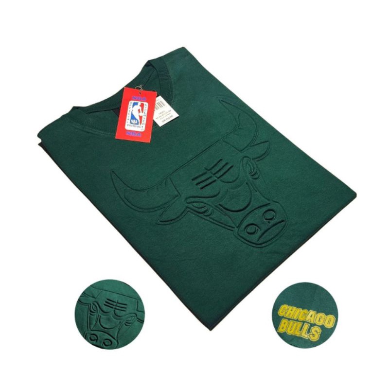 KAOS TSHIRT BULLS EMBOS/TIMBUL SEMI ORIGINAL CICHAGO BULLS