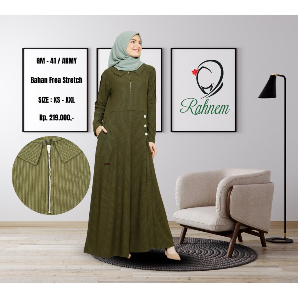 Dress Rahnem / GM -41 / Fashion Muslim