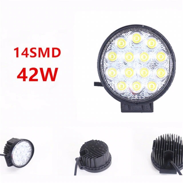 Led Work Light 42Watt Lampu Tembak Offroad 42W