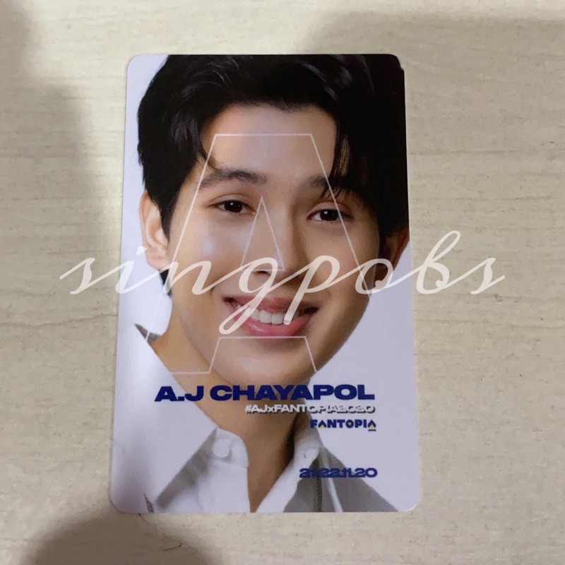 [ BOOKED ] Official Fantopia Token Card Aj Deck C