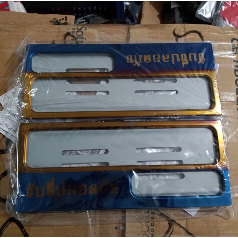 Bingkai plat nomor twotone nmax pcx aerox xmax mio beat scopy
