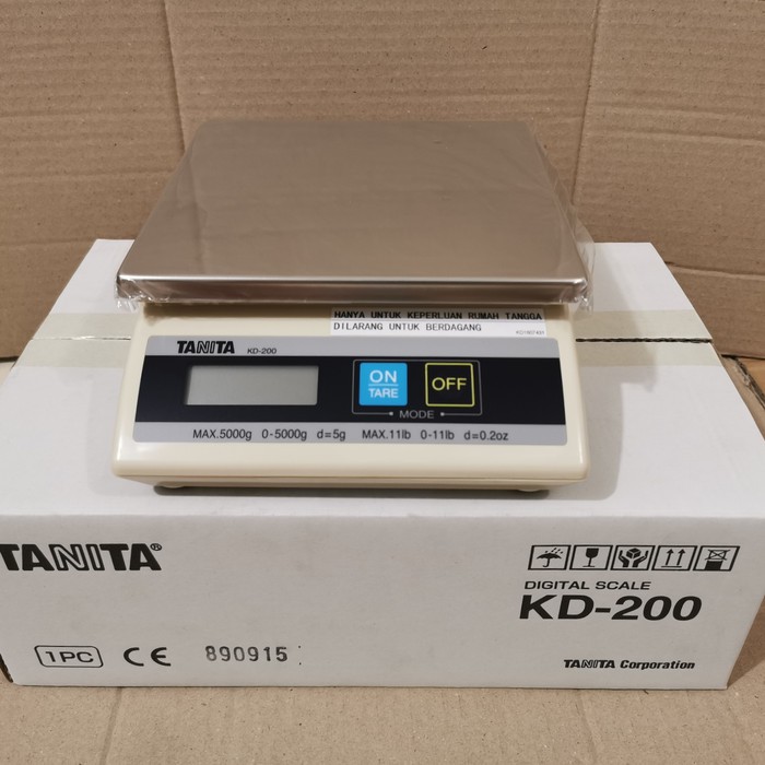 TIMBANGAN DIGITAL SCALE Timbangan Kue Timbangan Buah TANITA KD 200 5KG ORIGINAL TERMURAH