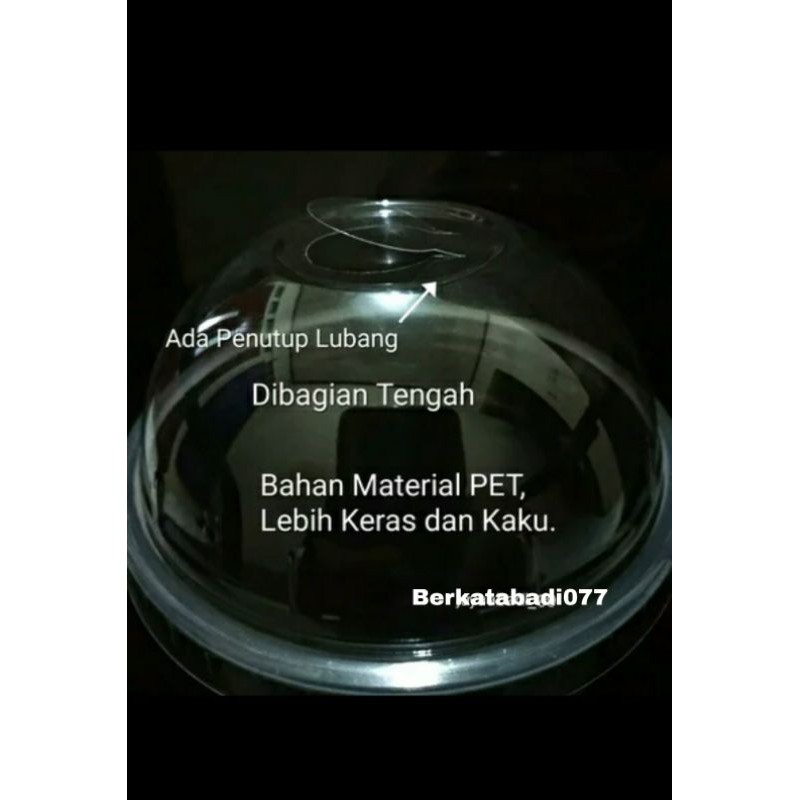 Gelas Plastik Pp 12 Oz 6 Gram + TUTUP CEMBUNG (