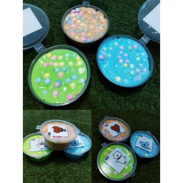 Slime bubble mini cup/Original Slime 35ml