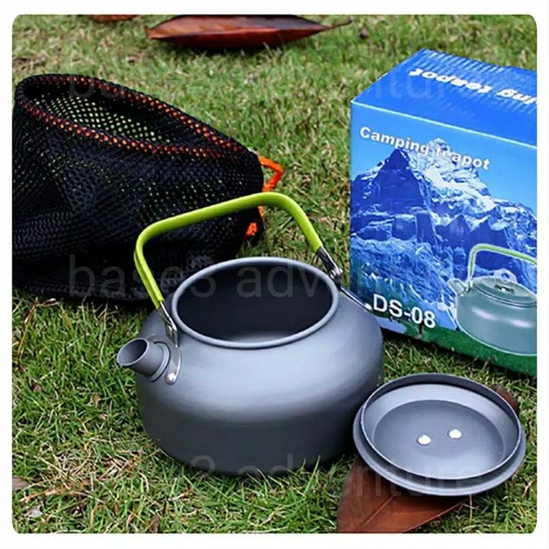 Star [COD] Teko Camping DS-08 Kap 0,8 Liter KetelTeko Camping Gunung - Ceret Mini Pendaki Hiking
