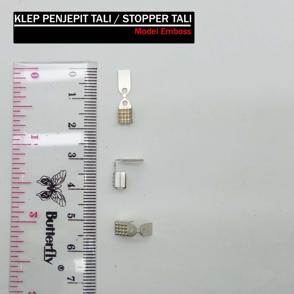 

Klep Tali - Penjepit - Stopper Tali Model Flip emboss