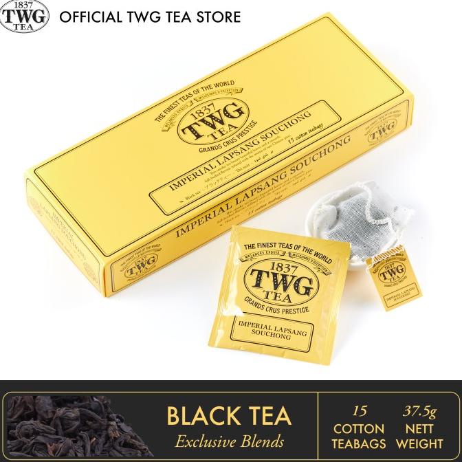

[COD] TWG Tea Imperial Lapsang Souchong, Cotton Teabag [COD]