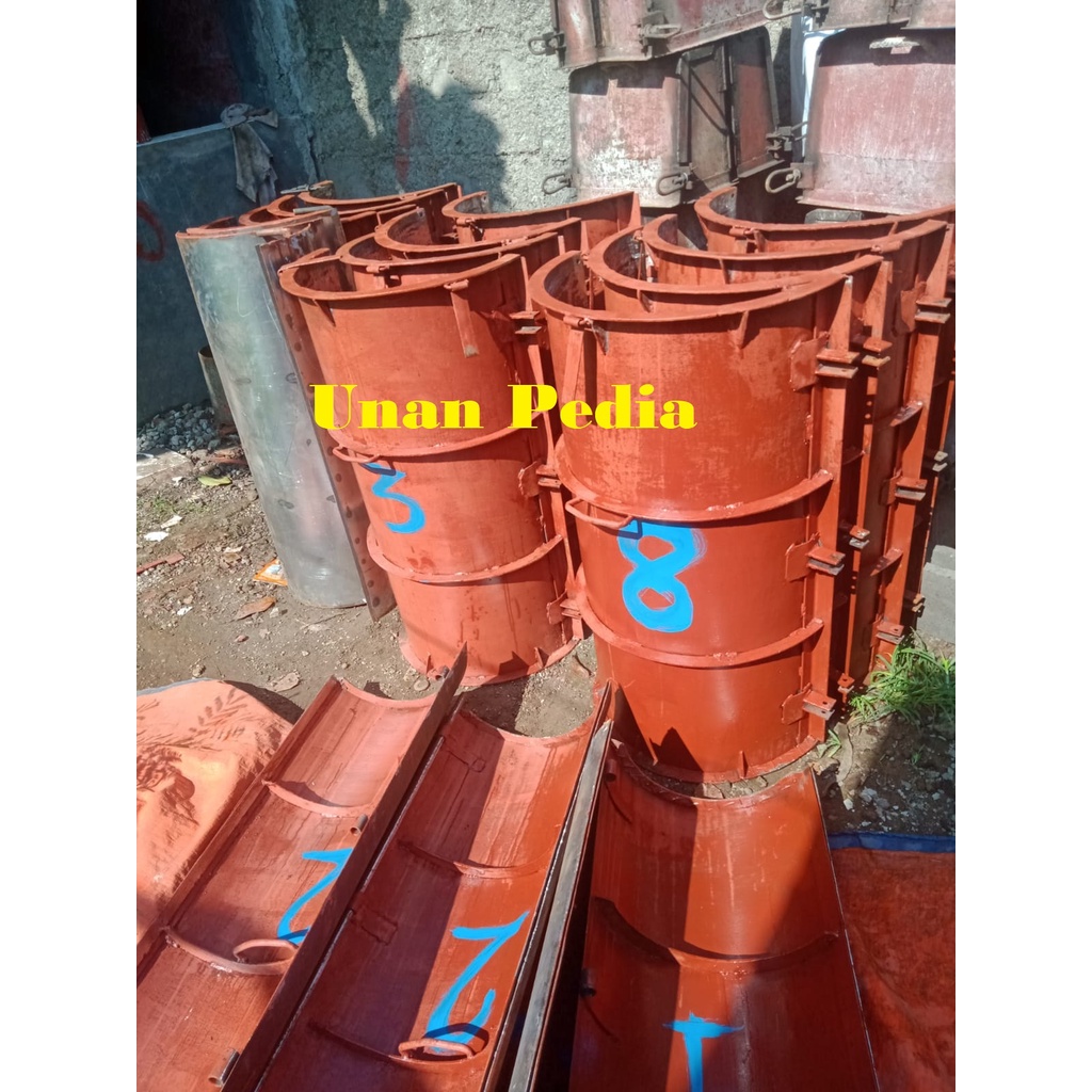 Cetakan Buis Beton Gorong Gorong Ukuran 80 x 100 cm - Cetakan Gorong Gorong Buis Beton