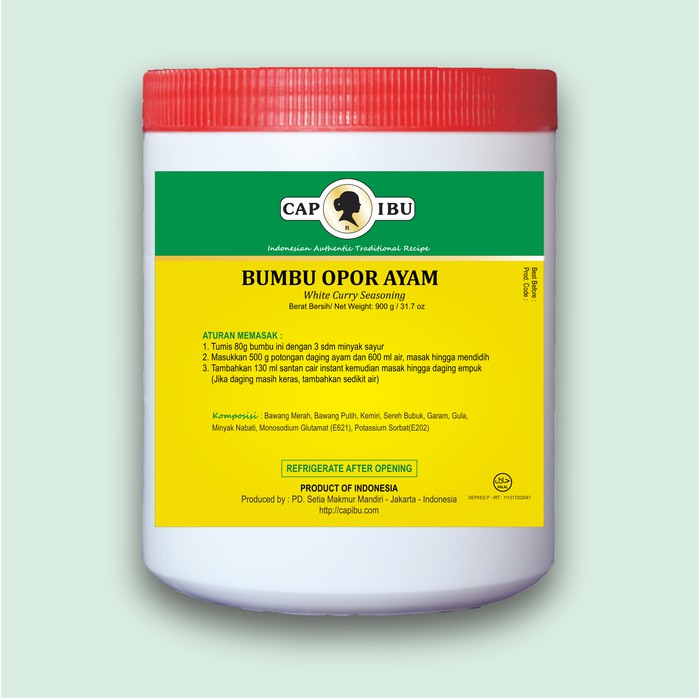 

Terbatas - Bumbu Opor Ayam Cap Ibu Kemasan Pot
