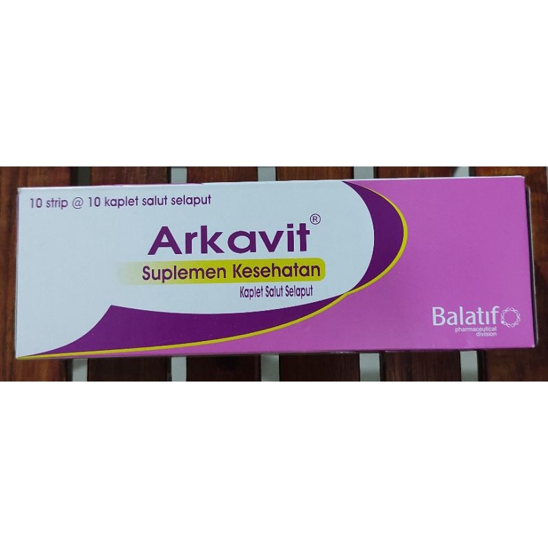 Vitamin Arkavit / Daya Tahan Tubuh / Memenuhi Kebutuhan Vitamin B Kompleks