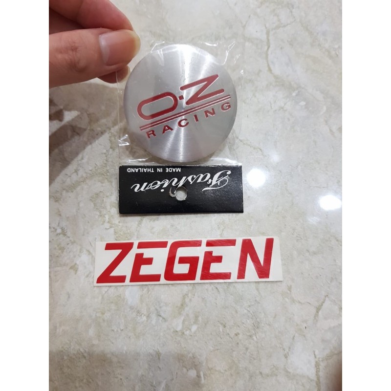 Emblem dop velg set oz racing import thailand