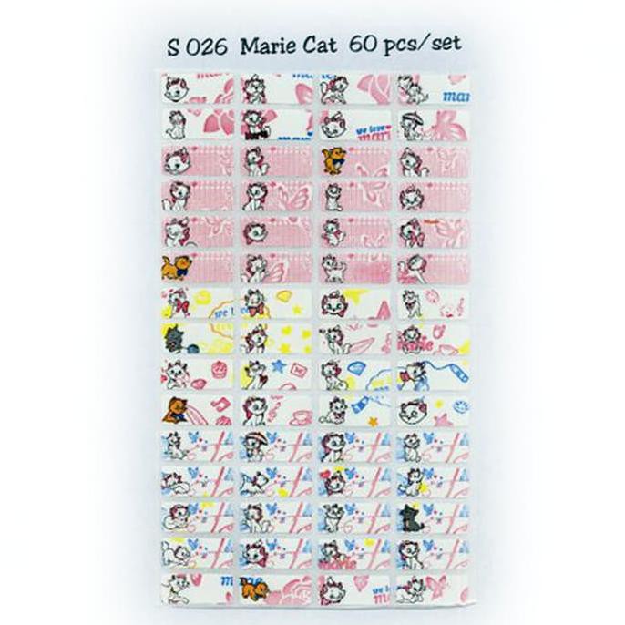 

Sale Marie Cat Sticker. Name Label Small. Stiker Karakter The Aristocats Di Murah