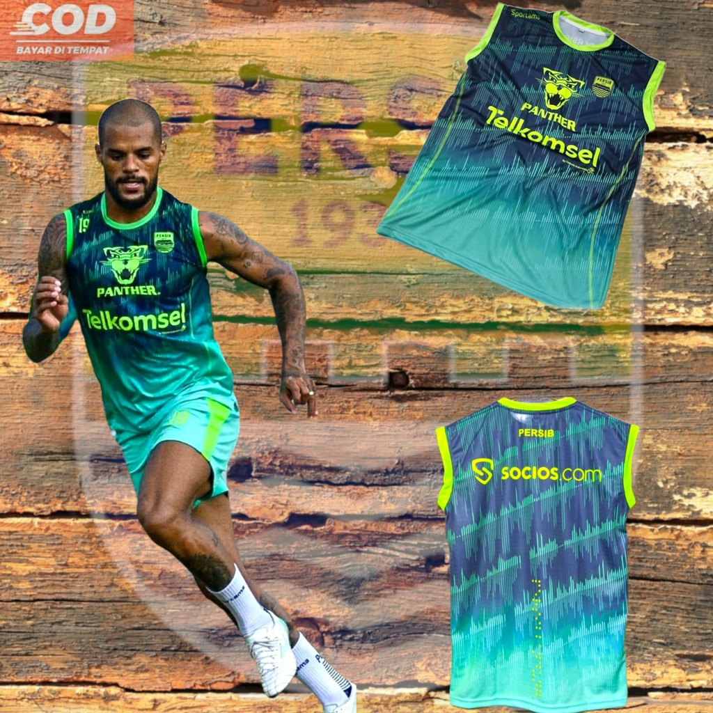 BEST SELLER baju bola latihan persib 2023 singlet terbaru fullprinting