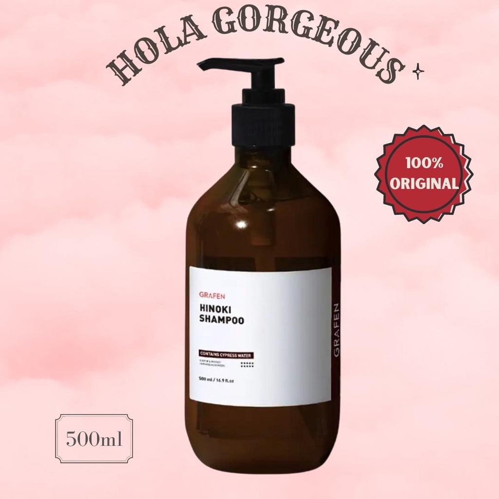 Grafen Root Booster/Hinoki Shampoo Hair Loss /Hair Tonic Mengurangi Rambut Rontok | 100% Original Product-5