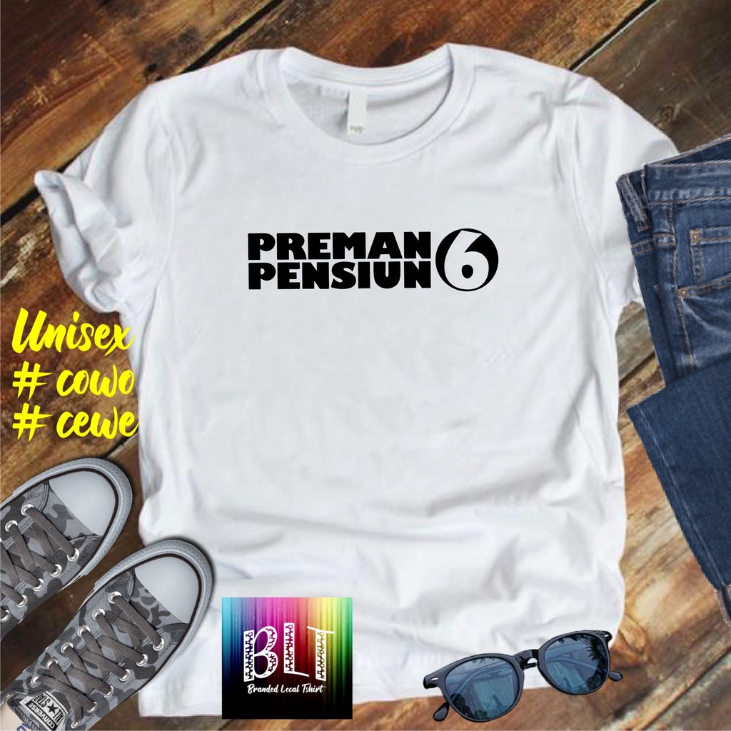 Cod Gratis Ongkir Kaos PREMAN PENSIUN 6 /KAOS EKSPRESI distro KAOS BANDUNG MURAH KAOS DISTRO MURAH HIT MURAH NAMPOL GRATIS ONGKIR PROMO MURAH KAOS PAKAIAN PRIA TERLARIS/KAOS HITS/KAOS BANDUNG/KAOS MURAH/KAOS PAKAIAN PRIA PAKAIAN WANIT