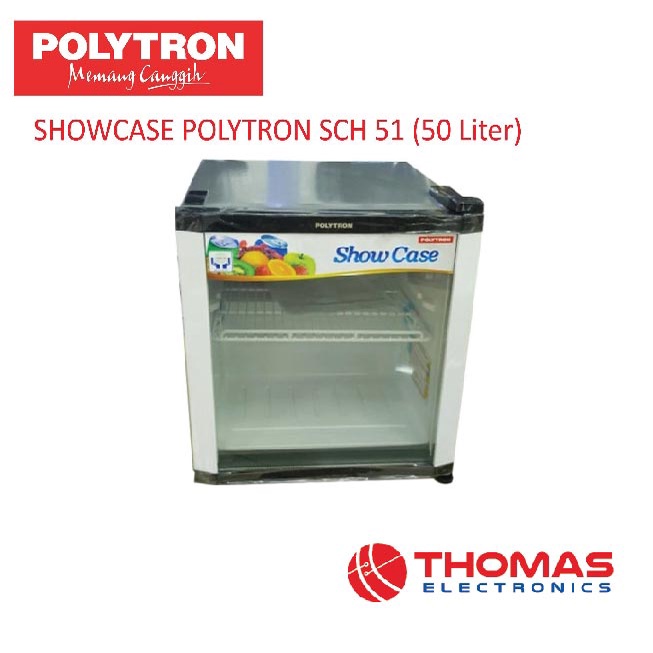 SHOWCASE POLYTRON SCH 51 (50 Liter) SHOWCASE MINI 50 LITER GARANSI