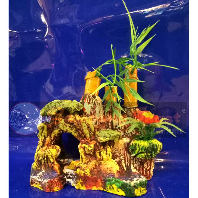 Ornamen hiasan  aquarium  acesoris aquarium  Shopee Indonesia