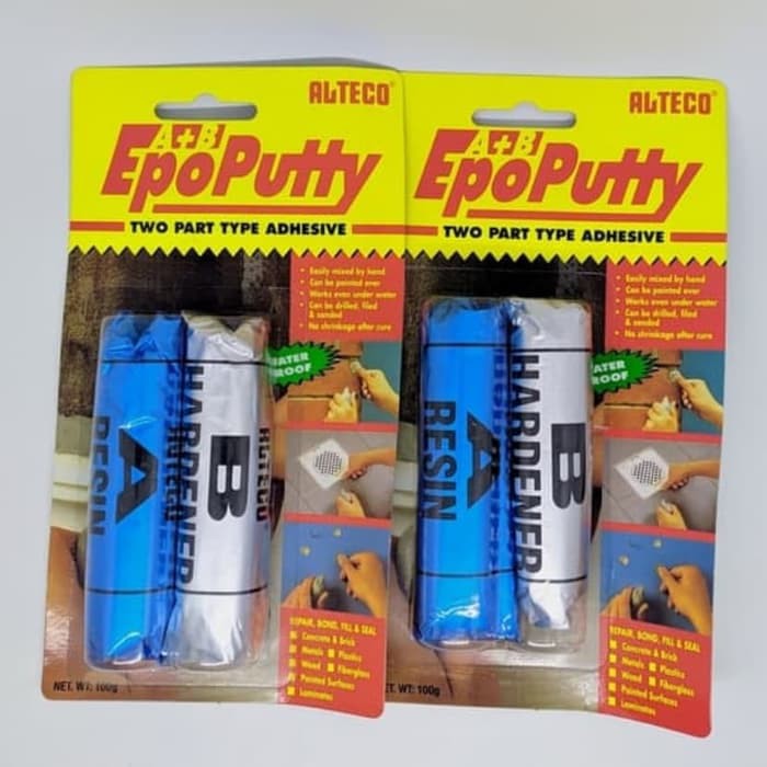 

SPECIAL! Lem Epo Putty Alteco / Epo Putty / Lem porting 100 gram Best Seller