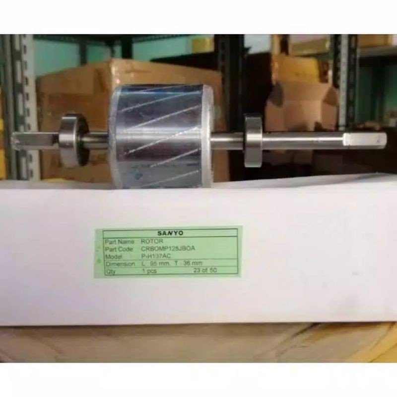 Spare part Pompa Air Sanyo Rotor Complete Tipe PH-137 AC / PWH-137 C / PH-125 A