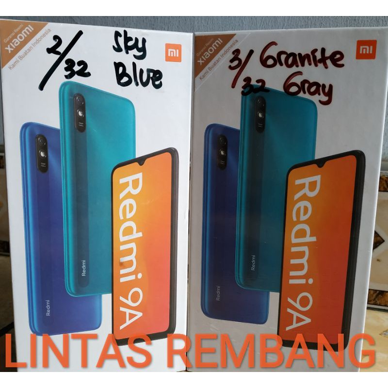 

Redmi 9A (SEGEL)