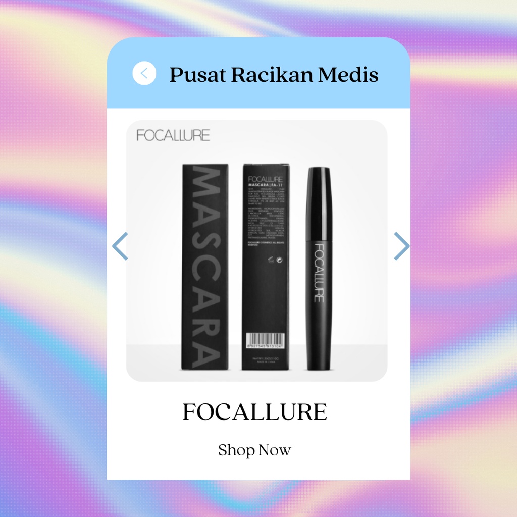 FA11 DAN FA44 FOCALLURE Volumezing Mascara waterproof Maskara - BPOM