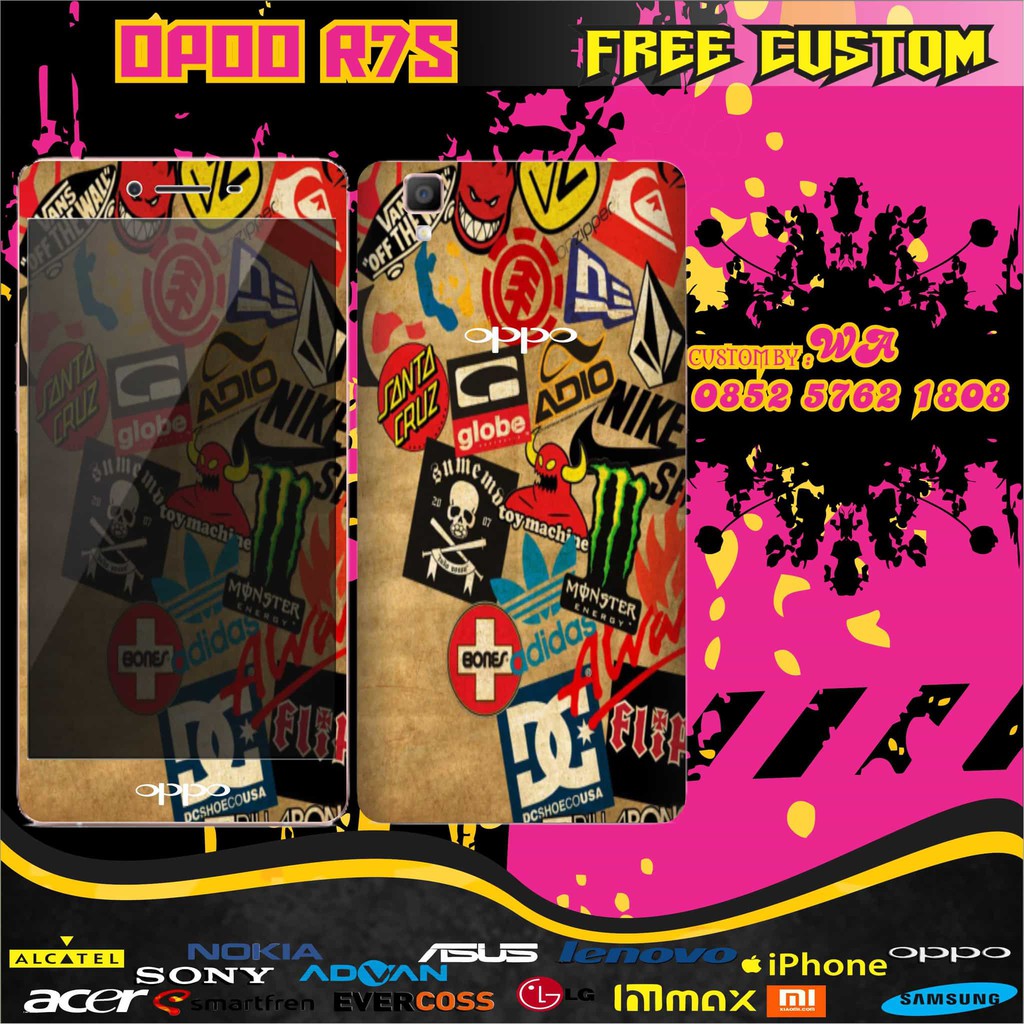 GARSKIN HP OPPO opoo r7s FULL BODY 2