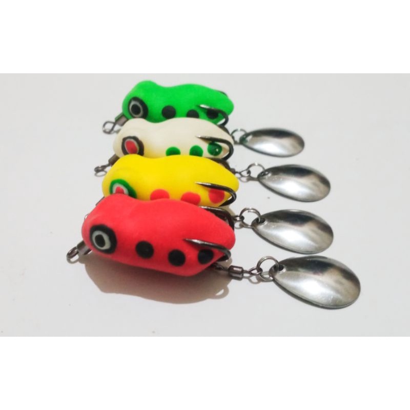 softfrog umpan casting / kodok palsu ukuran 3,5 cm murah