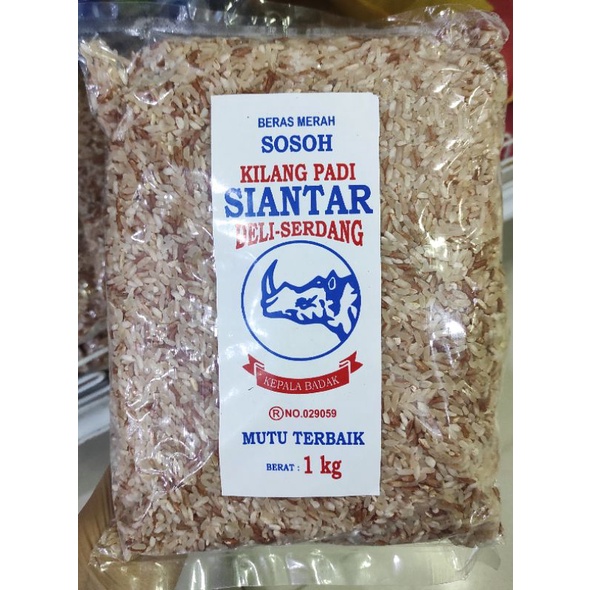 

Beras merah sosoh siantar deli serdang 1kg