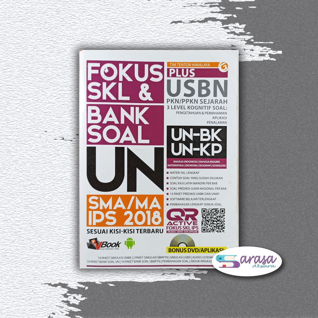 Buku Usbn Sma Buku Un Sma Fokus Skl Dan Bank Soal Un Ips 2018 Plus Cd Aplikasi Shopee Indonesia