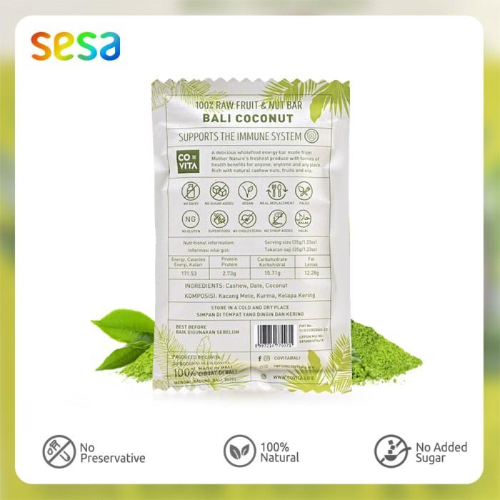 

Covita Energy Bar Bali Coconut 35 g Best Seller