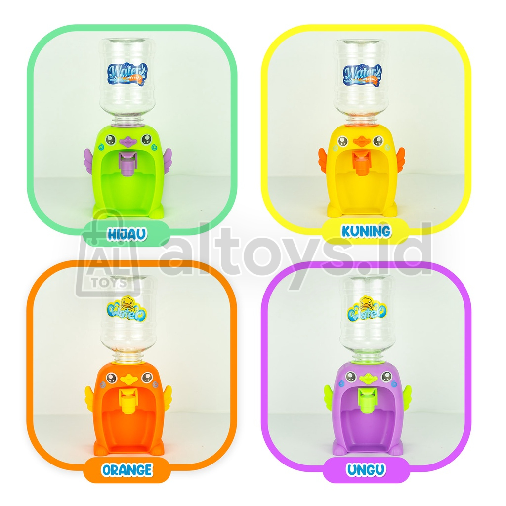 Mini water dispenser mainan dispenser minuman anak keluar air dan lampu mainan masak masakan Murah SS1567