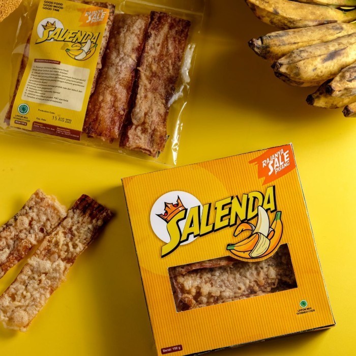 

ORI Sale Pisang Salenda Manis Krispi Mantuk Enak Betul 120Gr Plastik