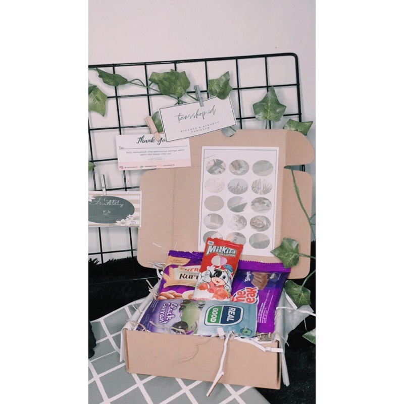 

(COD) HAMPERS SNACK BOX GIFT BOX BIRTHDAY GIFT JAJANAN BOX HADIAH ULANGTAHUN HADIAH BOX