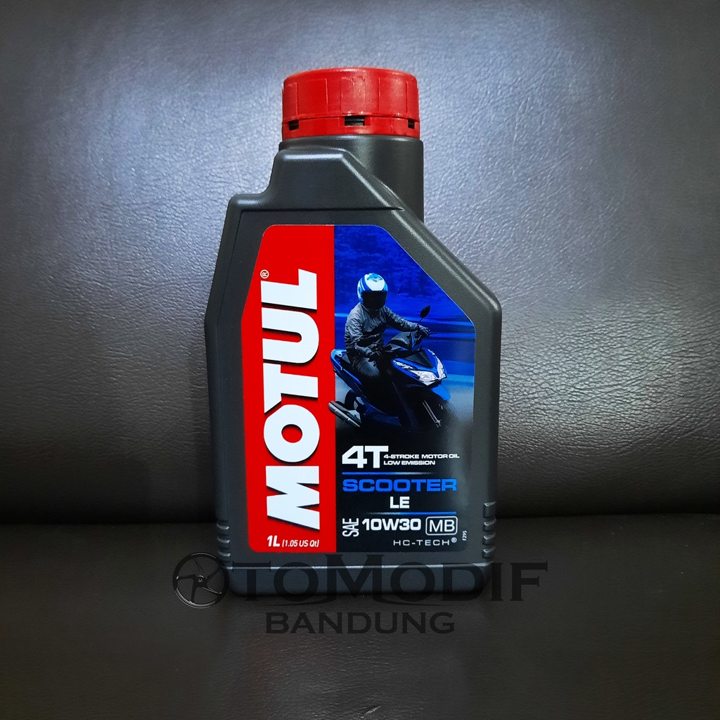 Motul 1L Scooter 4T LE 10w30 Oli Motor Matic Oil Matik 1 Liter
