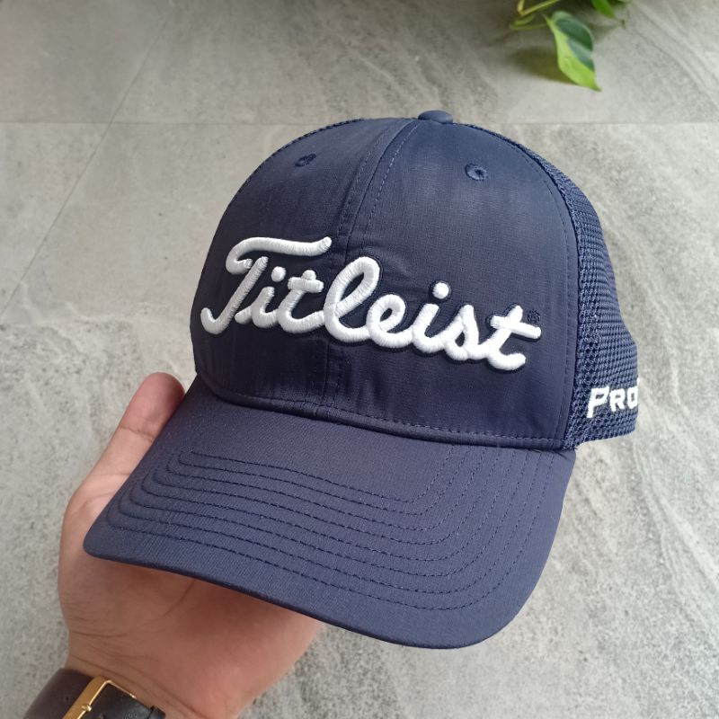 Titleist Golf Cap Navy / Topi Trucker / Thrift Second Original
