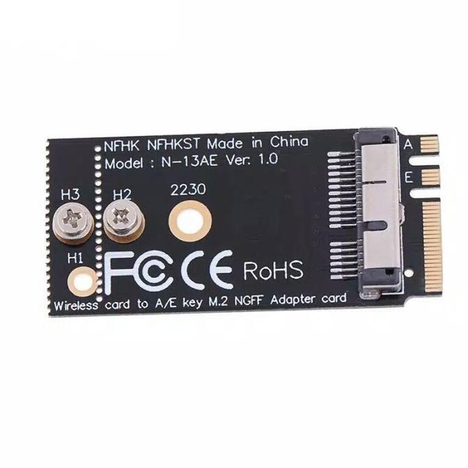 Converter Wifi Bcm94360Cs2 Bcm943224Pciebt2 To M.2 Ngff Hackintosh Pc - Murah