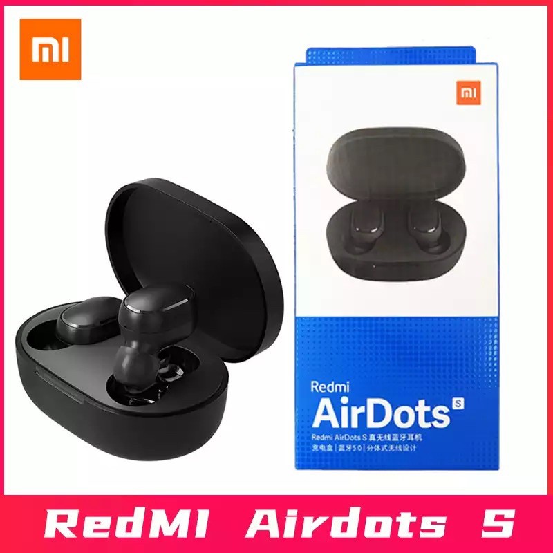 Airdots TWS Headset Bluetooth 5.0 Wireless Earphone Stereo Bass Mi Air Dots