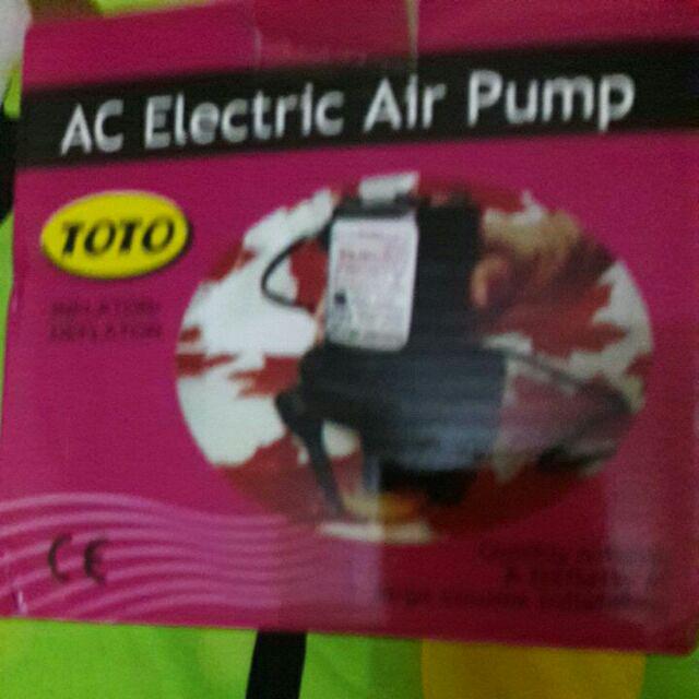 Pompa Angin Listrik Tiup Sedot Vacuum Bag Vakum Elektrik Mini Kasur Angin Sofa Angin Portable Travel