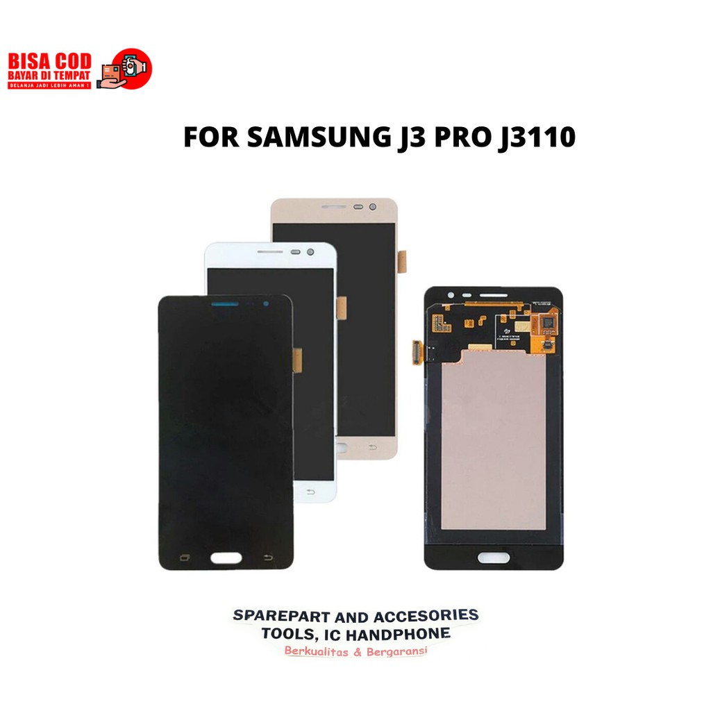 LCD TOUCHSCREEN SAMSUNG J3 PRO J3110 / J3119 KUALITAS TERBAIK