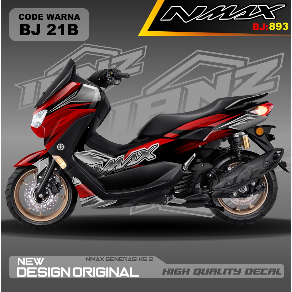 STICKER DECAL NEW NMAX FULL BODY / DECAL FULL BODY NMAX / DECAL STIKER FULL BODY NMAX / sticker nmax / decal nmax / stiker motor nmax / decal new nmax / STIKER DECAL NMAX TERBARU